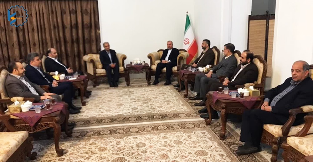 دیدار هیئت مدیران ارشد هلدینگ کوثرصبا با سفیر ایران درعراق
